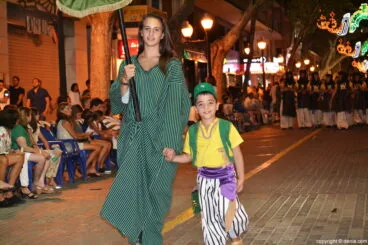 Desfile de Gala Moros y Cristianos Dénia 2016 – Filà Almorávides