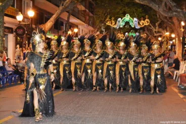 Desfile de Gala Moros y Cristianos Dénia 2016 – Filà Alkamar