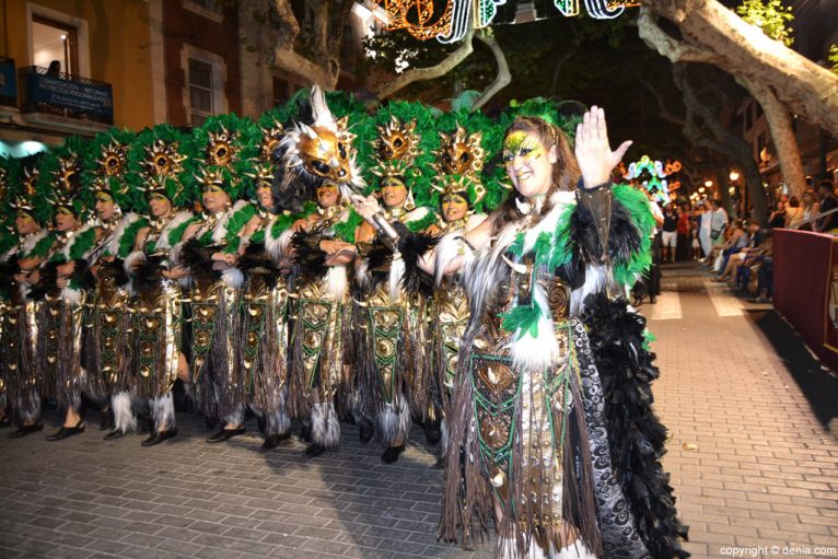 Desfile de Gala Moros y Cristianos Dénia 2016 - Filà Alkamar