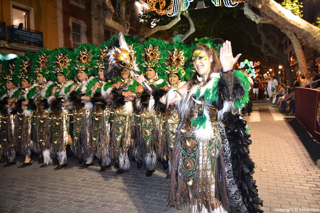 Desfile de Gala Moros y Cristianos Dénia 2016 – Filà Alkamar