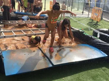 alumnos de la escuela multideportiva