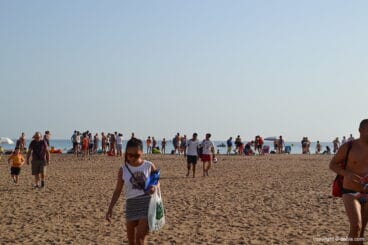 Ambiente en la playa