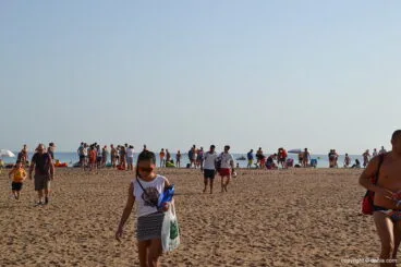 Ambiente en la playa
