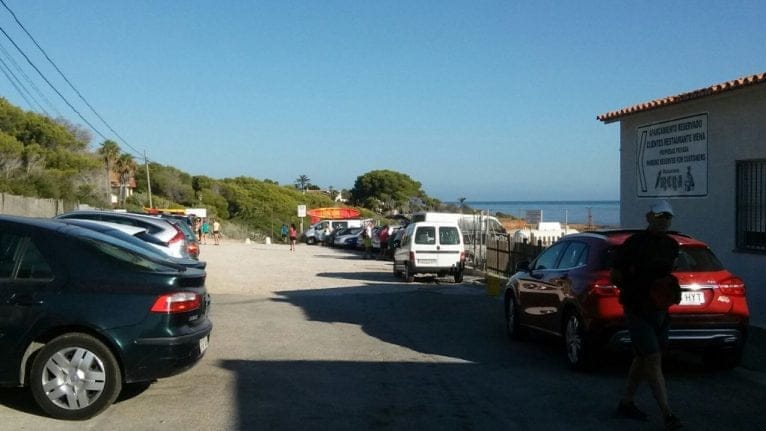 Aparcamiento del Restaurante Mena