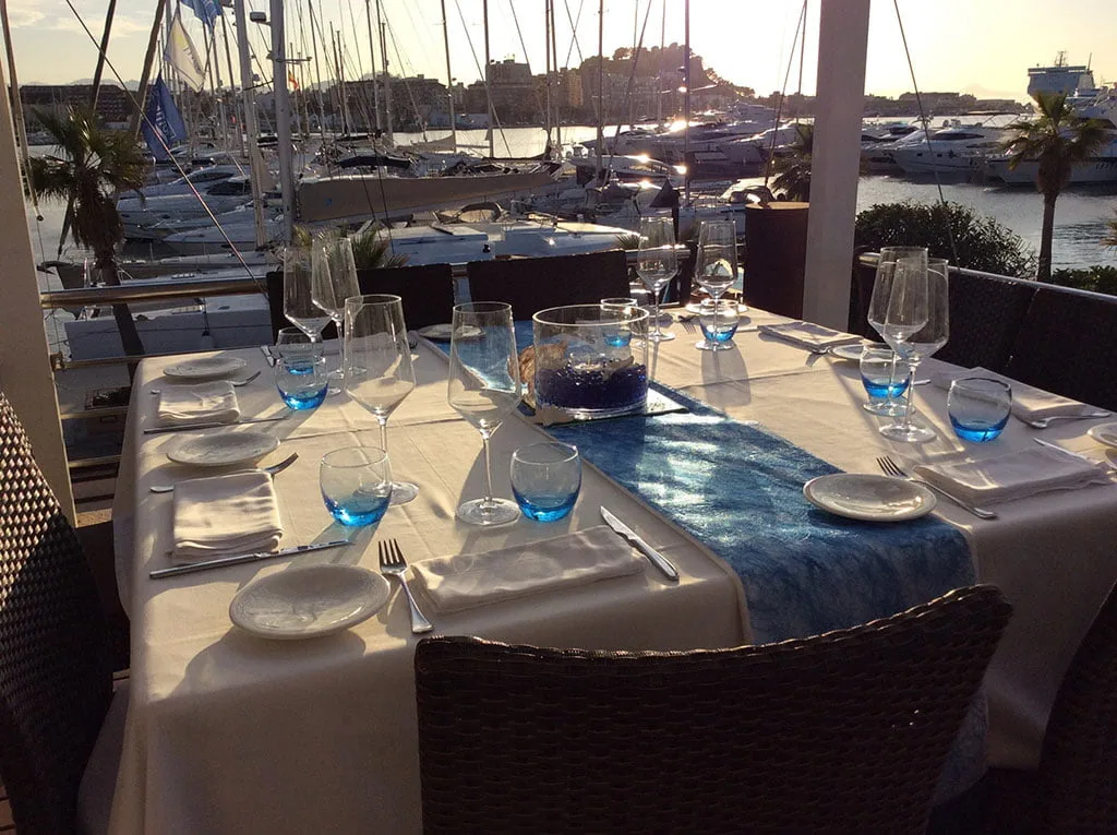 Atardecer Restaurante Agua de Mar