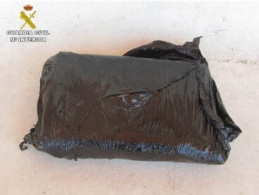bolsa de cocaina hallada en un vehiculo en denia 1