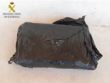 bolsa de cocaina hallada en un vehiculo en denia 1