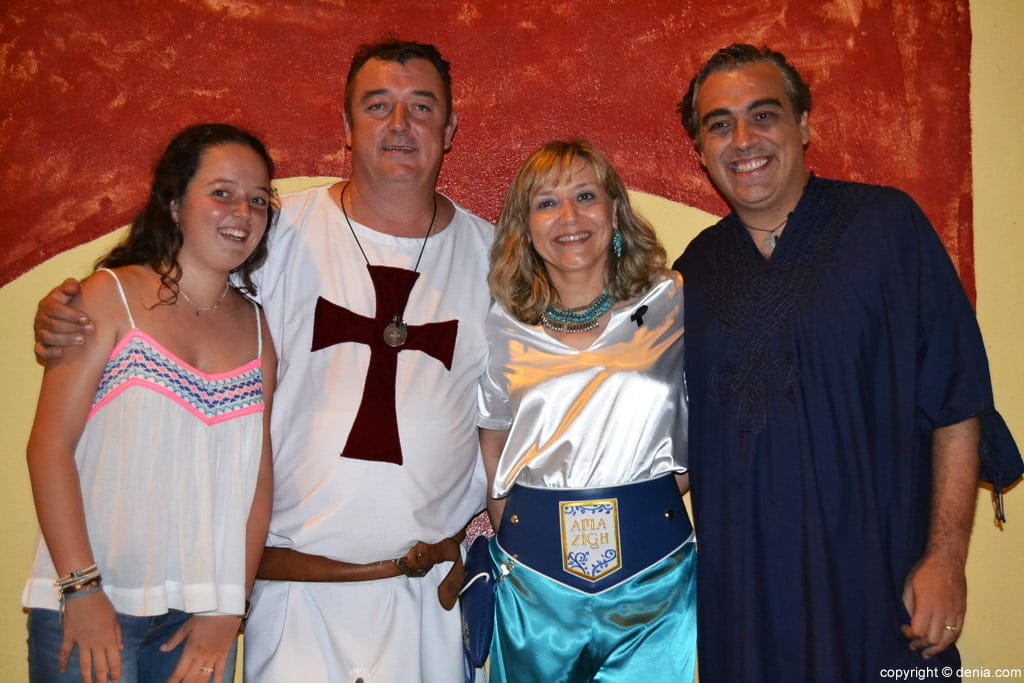 Kiko Sentí y MªJosé López son los capitanes de Moros y Cristianos para 2017 1 Cargos 2017 de las fiestas de Moros y Cristianos de Dénia