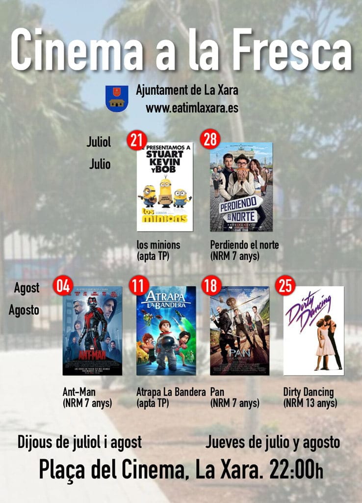 Cinema a la fresca La Xara
