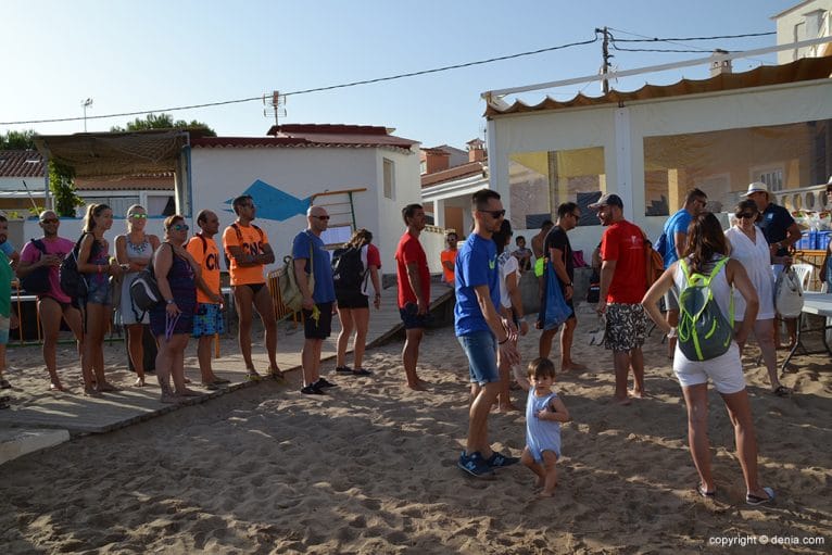 Ambiente en la playa