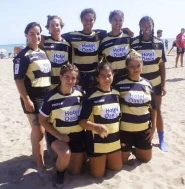 Equipo del DeniaRugby Club Femenino