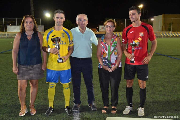 Entrega de trofeos