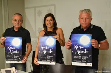 Eva Ronda junto a Enrique Salvador y Antonio Llopis