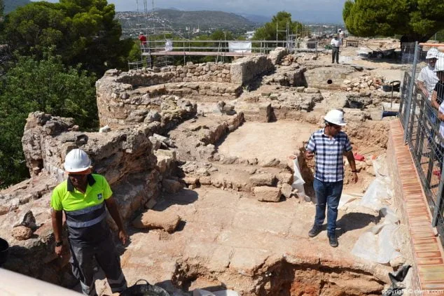 excavaciones en el palau vell
