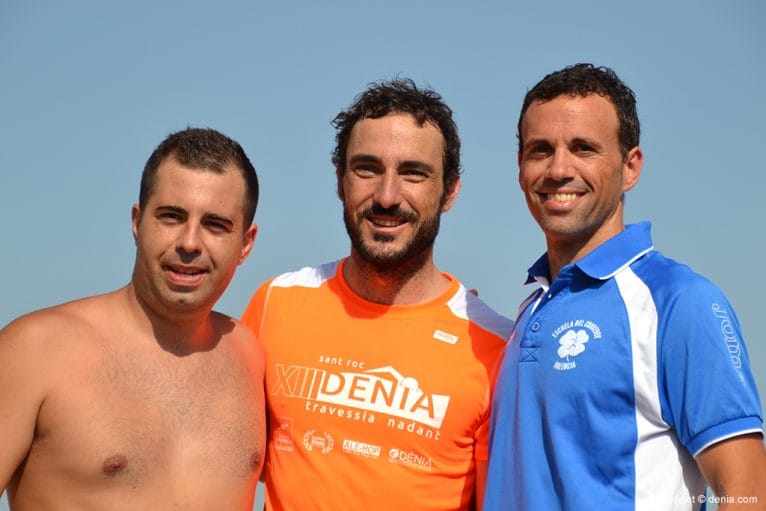 Gonzalo Durá con Julio Alegre y Héctor Boix