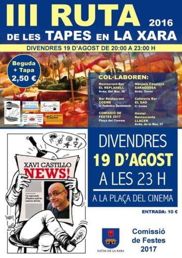 III Ruta de les Tapes La Xara