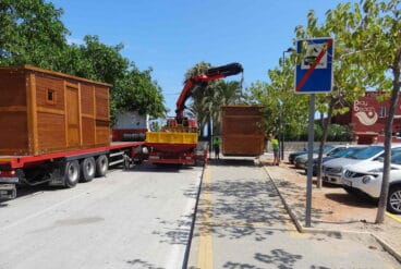 Instalación de un punto de información medioambiental en Les Bassetes