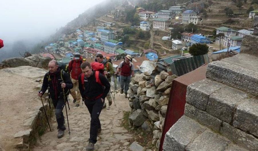 Ivars en una de sus expediciones