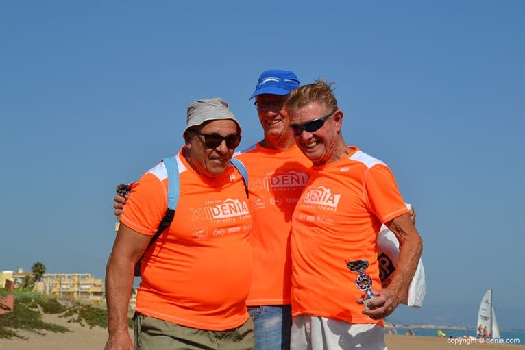 Joop Draaisma junto a Frank Rijsdijk y José Luis Piquer