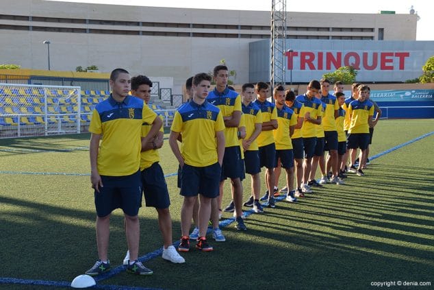jugadores del juvenil b