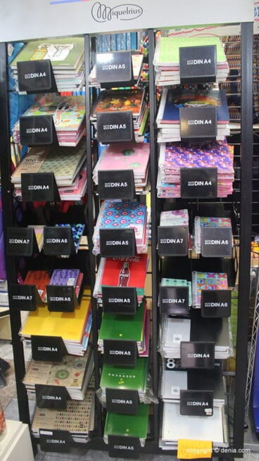 Libretas de todos los colores Delta