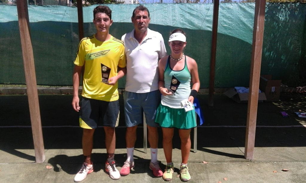 Mario Poquet y Agatha Carbonell en Gandia