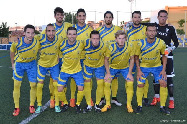 once del cd denia ante el cd pedreguer
