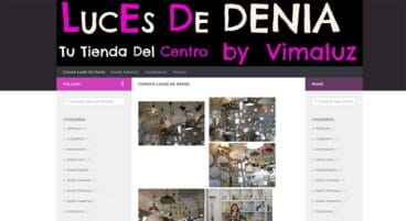 pagina web luces de denia