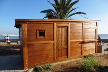 punto de informacion medioambiental en la marineta