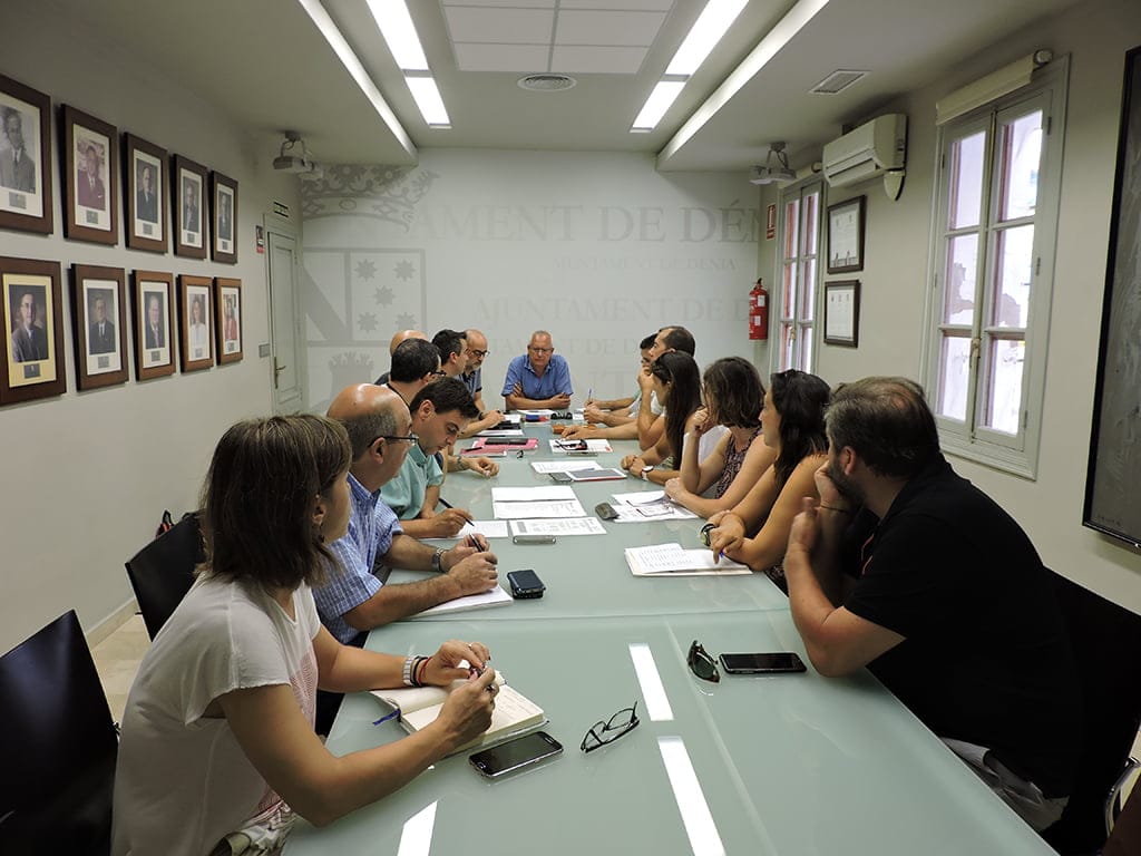 Reunión de coordinación para prevención de inundaciones