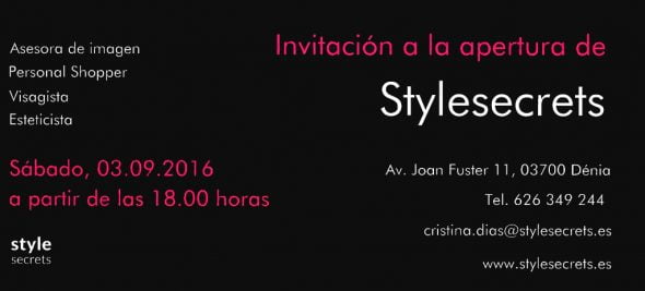 Stylesecrets Invitacion