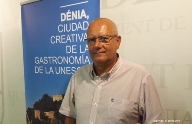 vicent grimalt en el ayuntamiento de denia