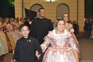 Presentación falla Centro 2017 – Llegada de los cargos