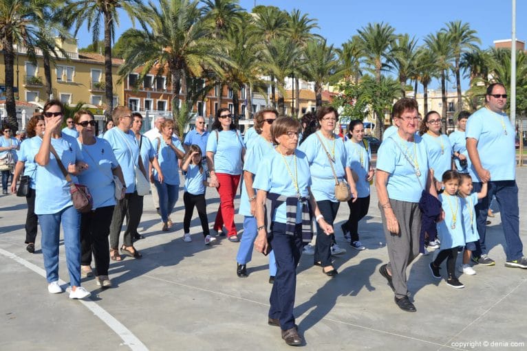 La Peregrina en Dénia - Llegada de la imagen de San Miguel