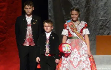 Presentación infantil falla Diana – Comisión infantil