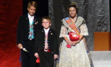 Presentación infantil falla Diana – Comisión infantil