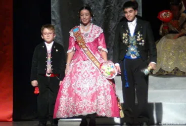 Presentación infantil falla Diana – Comisión infantil