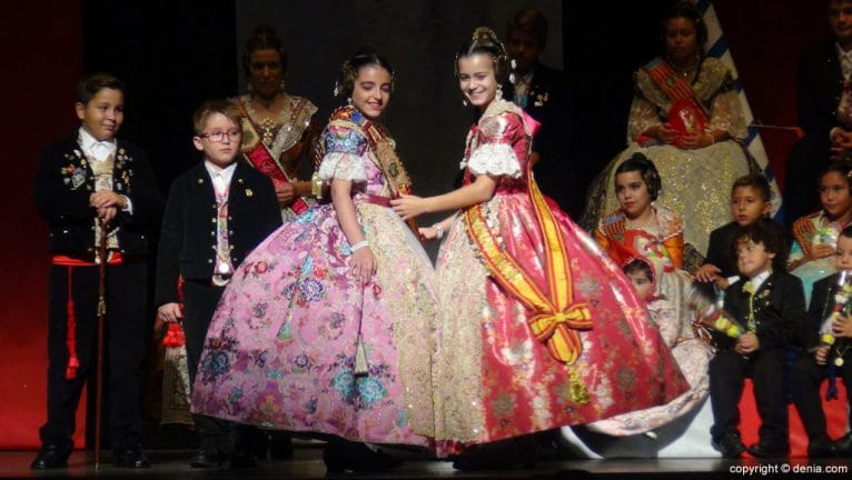 Presentación infantil falla Diana - María y Gisela