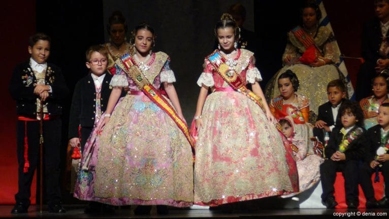Presentación infantil falla Diana - María y Gisela