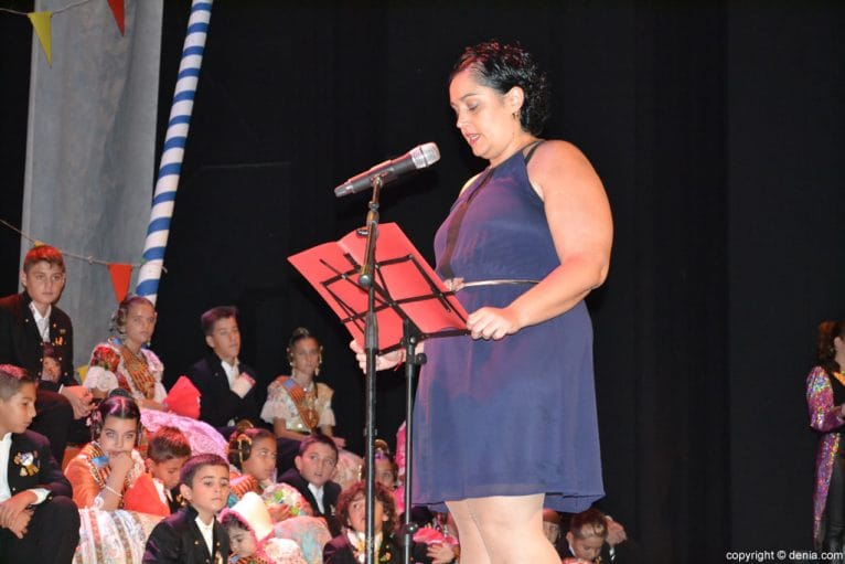 Presentación infantil falla Diana - Exaltadora Vanessa Delgado