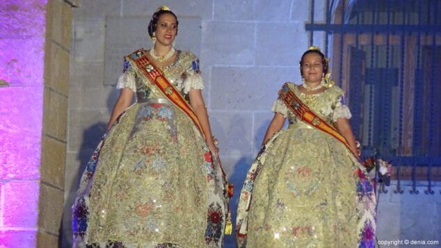 74 presentacion falleras mayores denia 2017 ines alacreu y mar cabrera