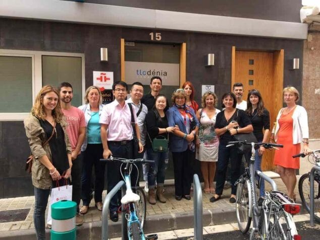 agentes de turismo idiomatico visitaron denia