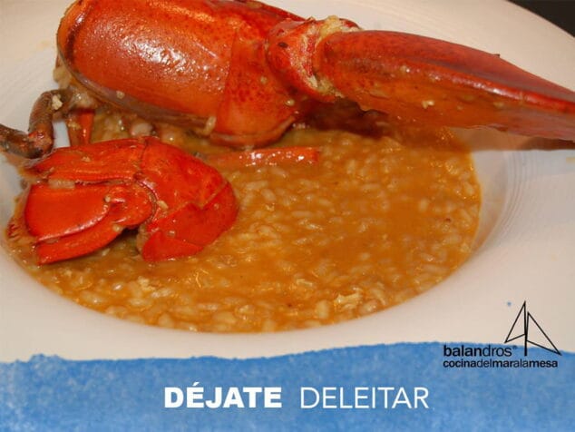 arroz meloso con bogavante