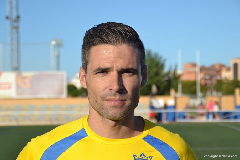 Carlos Ribes jugador del CD Dénia