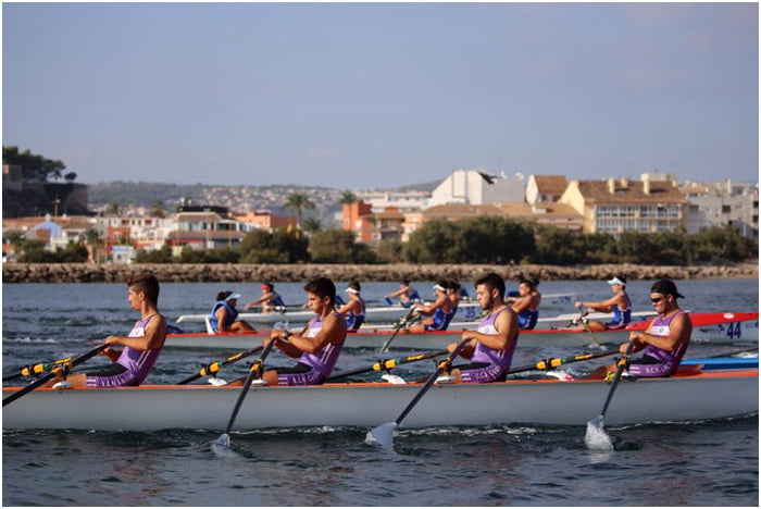 Rowing competition in Dénia