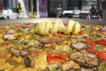 Concurso de paellas en el Oeste