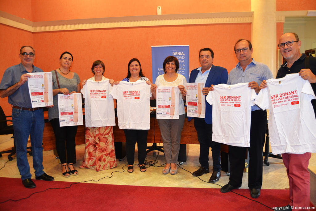 Dénia celebra el 8 maratón de donación de sangre