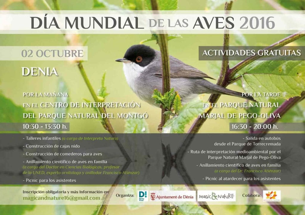 Día Mundial de las Aves Dénia