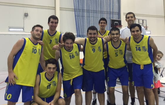 Los equipos del Dénia Básquet hacen los deberes en la segunda jornada de la Lliga Valenciana 1 Equipo Senior Masculino Zonal del CB Dénia