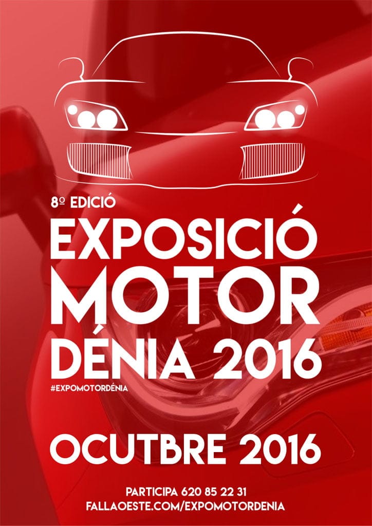 Abiertas las inscripciones para participar en la 8º Exposición del Motor de Dénia 1 Exposición del Motor Dénia 2016